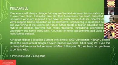 Learning Post COVID-19: Dr S S Mantha