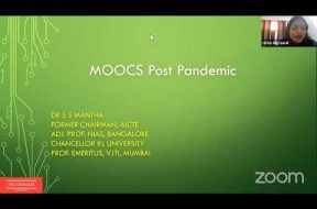 Master Class: MOOCS: Dr S S Mantha